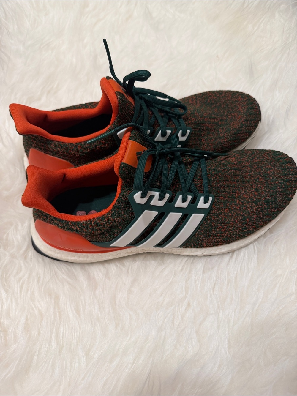Adidas Ultra boost 4.0 Miami Hurricanes
